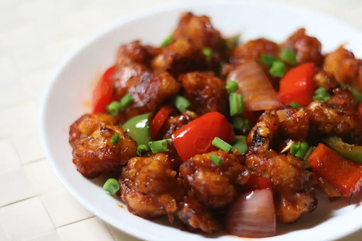 Dry Gobi Manchurian (Cauliflower)