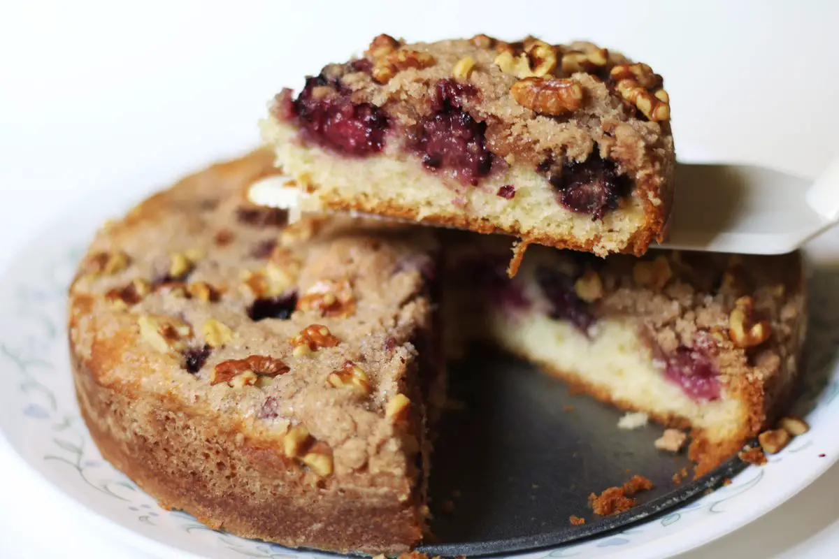 Blackberry Cream Cheese Coffee Cake | Serena Bakes Simply From Scratch