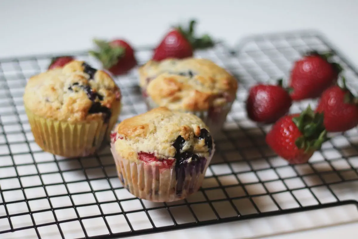 Mixed Berry Muffins Recipe