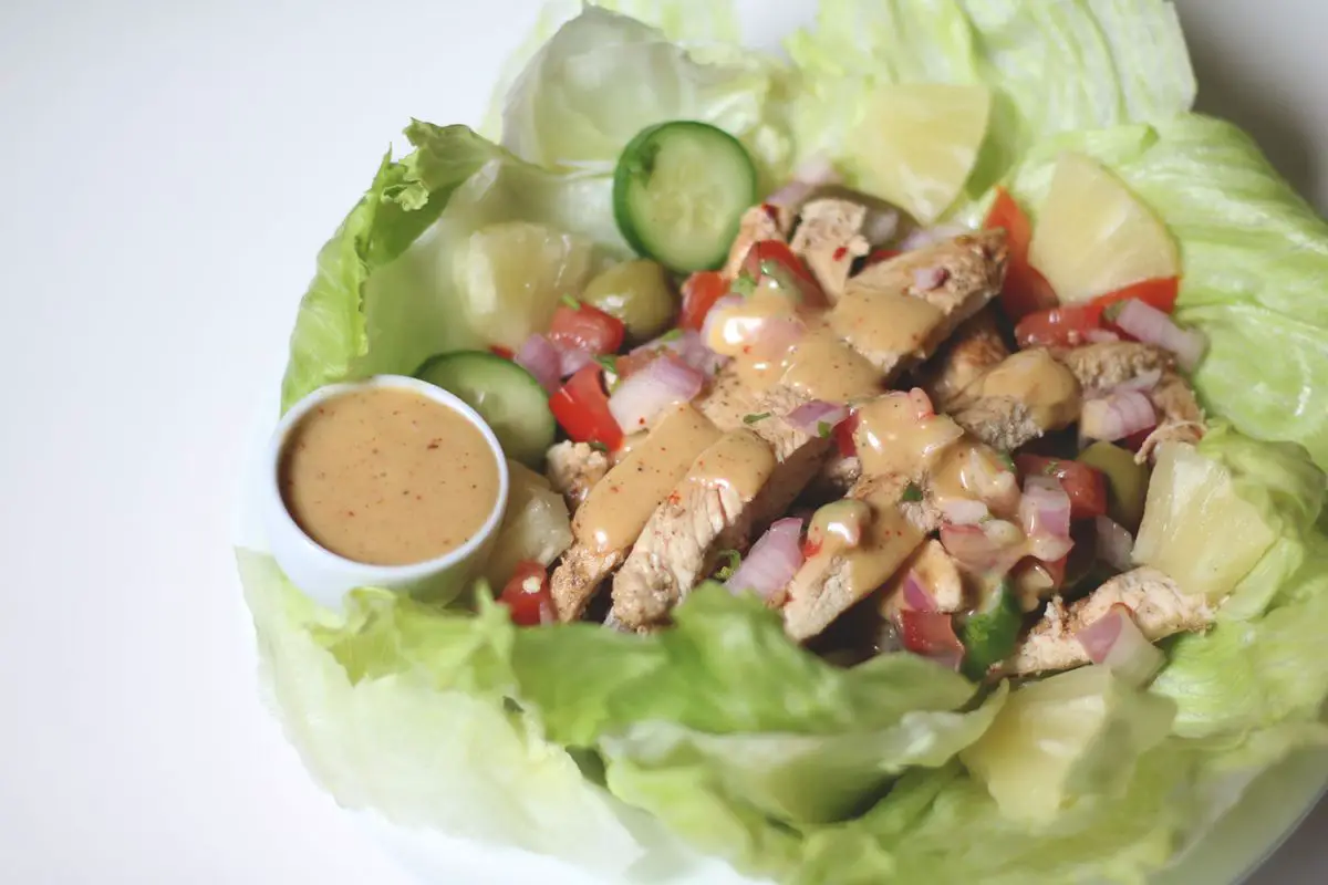 Chicken Salad with Dijon Mustard Sauce
