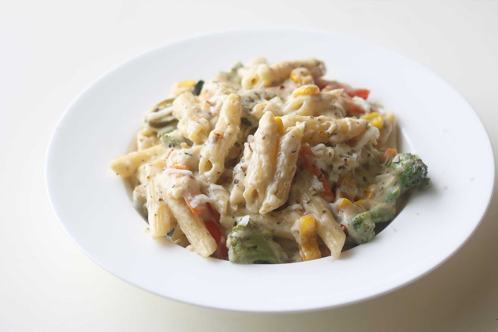 Spicy Red Sauce Pasta - Recipe - The Indian claypot