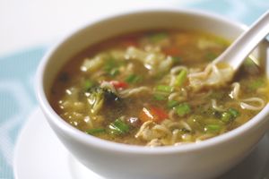 Chicken Talumein Soup - Recipe - The Indian Claypot