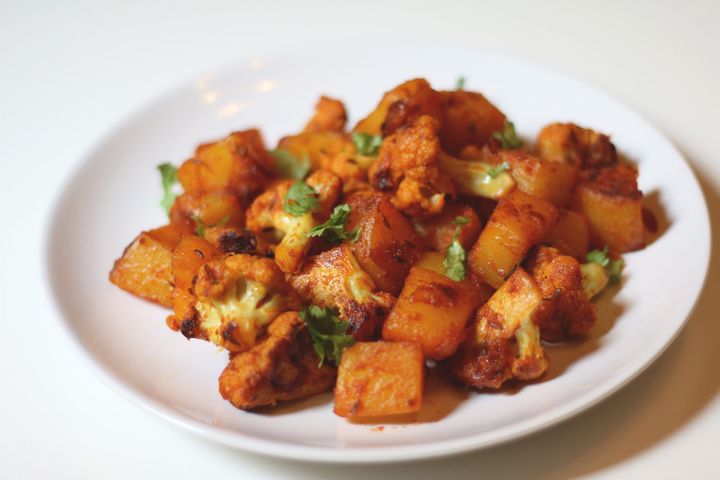 Potato and Cauliflower Stir Fry