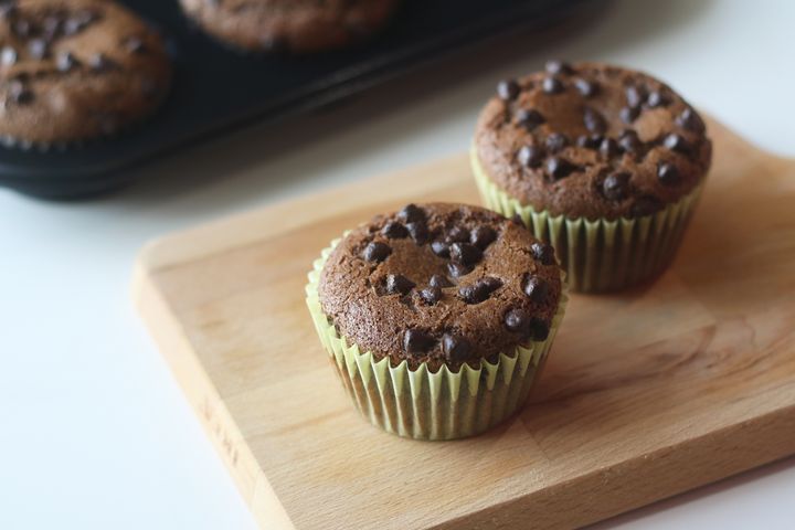 Eggless Chocolate Cupcakes main picture