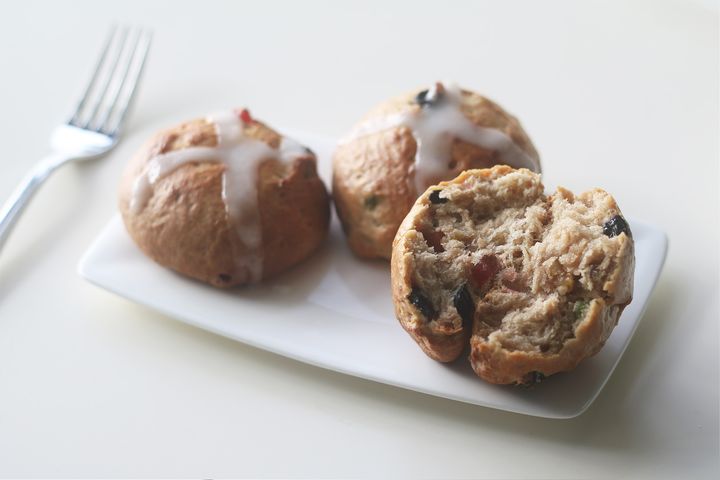 Eggless Hot Cross Buns main picture