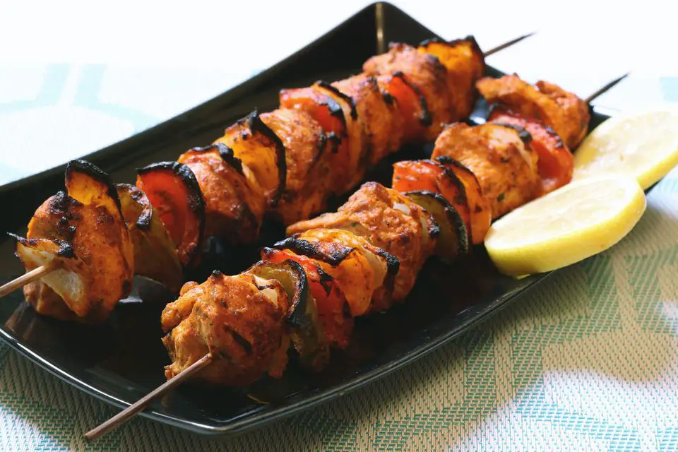 Grilled Chicken Kebab - Easy Recipe - The Indian Claypot