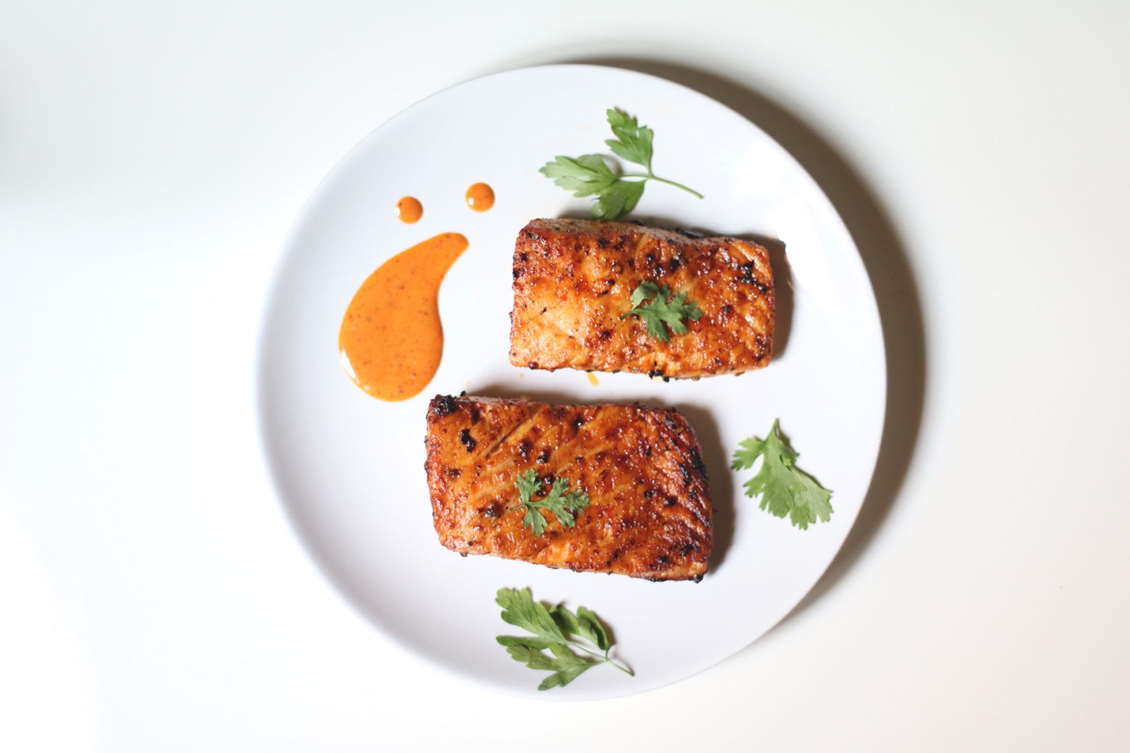 Spicy Grilled Salmon main picture
