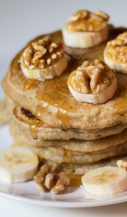 Banana Pancakes Pinterest