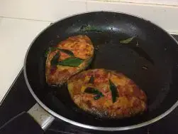 Pan Fried King Fish Steak Recipe - Healthy Fish Fry - The Indian Claypot