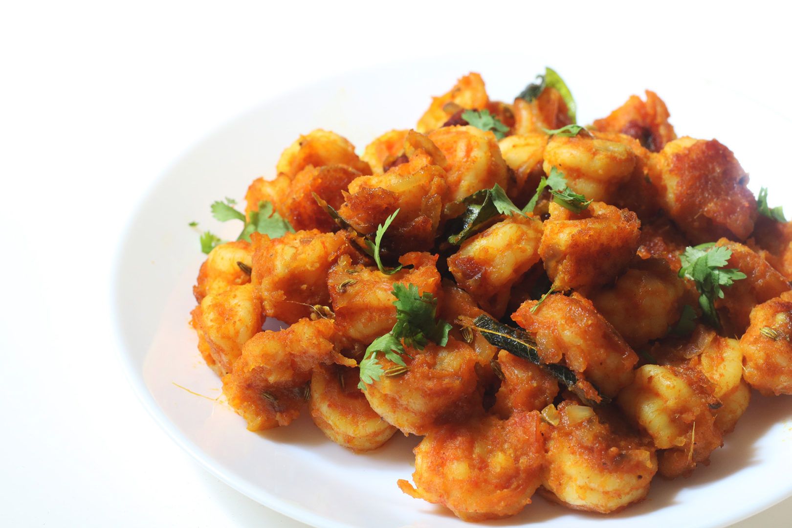 Indian Style Wok Cooked Shrimp Curry (Kadhai Jhinga) - The Spiced Life